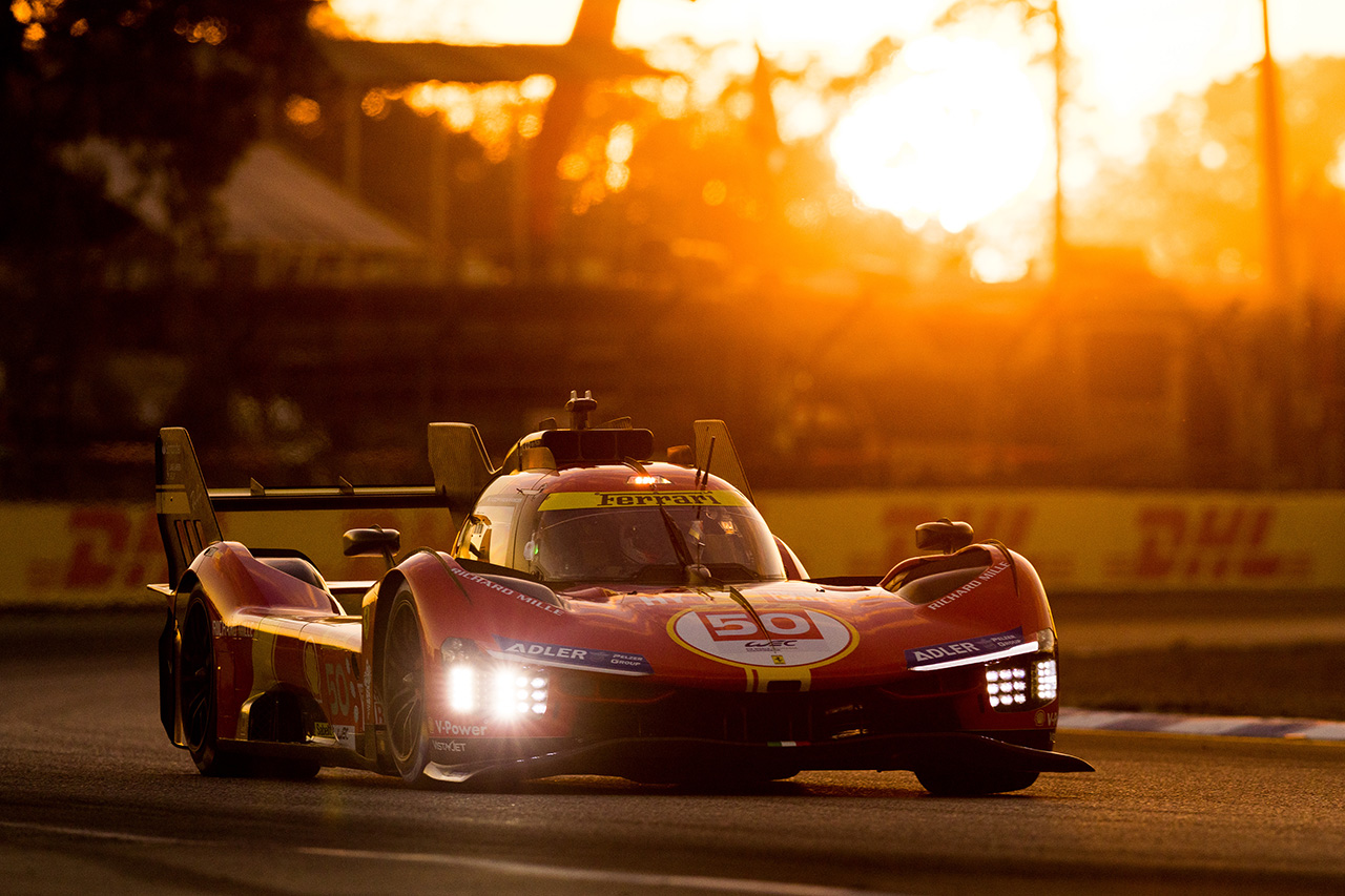 WEC セブリング：フェラーリ 499Pがトヨタに0.2秒差でポールポジション