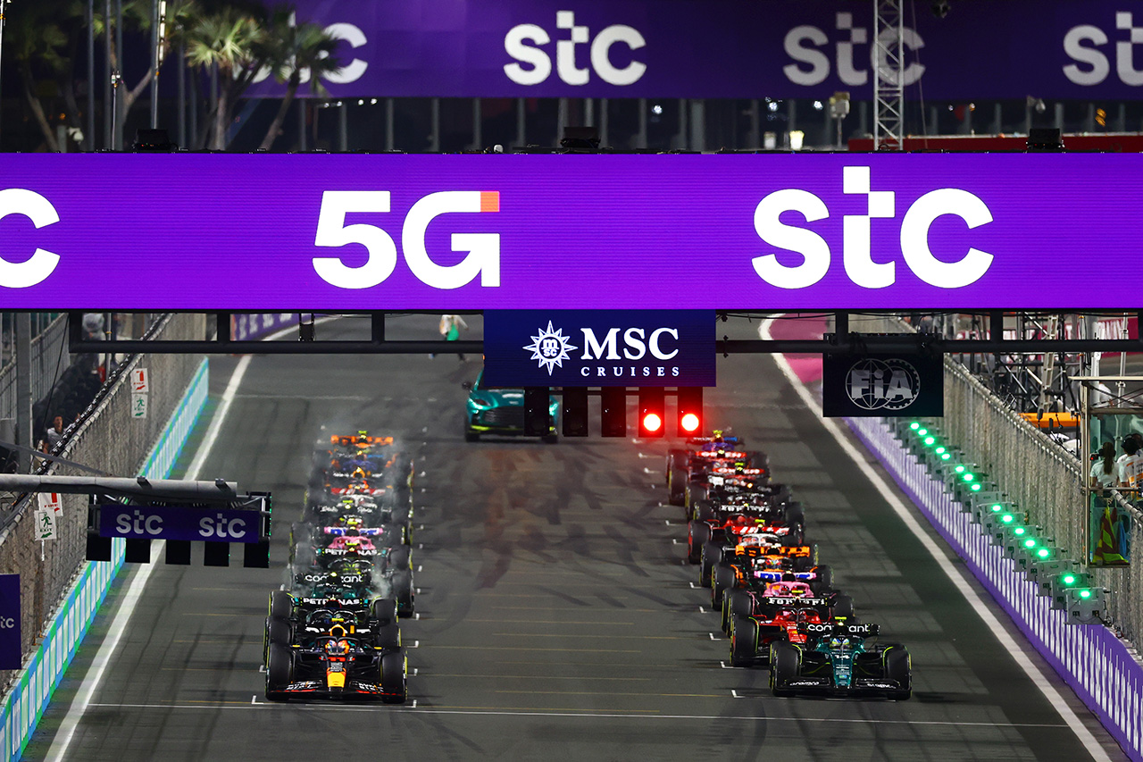 2023年 F1サウジアラビアGP 決勝：順位・タイム差
