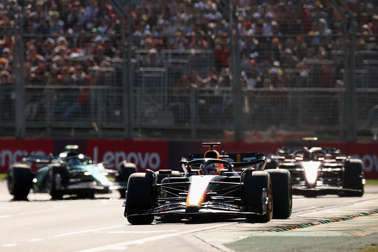 F1オーストラリアGP結果：フェルスタッペン優勝 ハミルトン2位 アロンソ3位