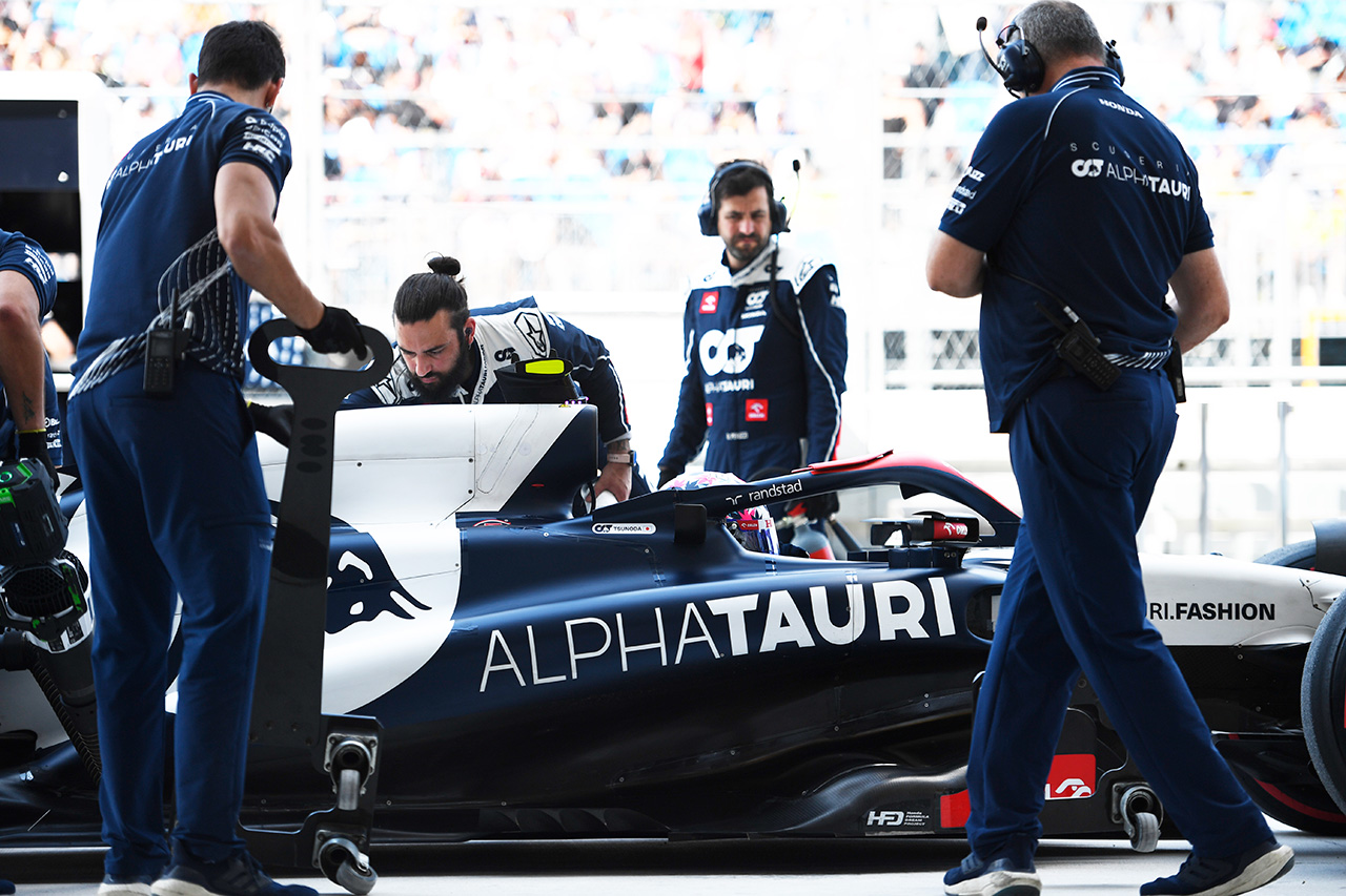 アルファタウリF1 「角田裕毅は3つのセクターをうまく繋げられなかった」