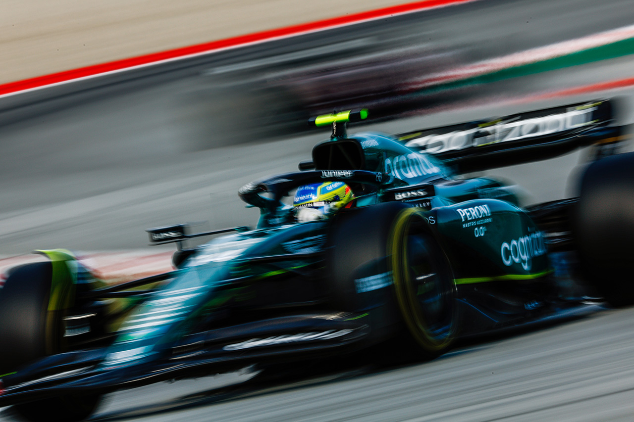 F1スペインGP フリー走行2回目：マックス・フェルスタッペンが最速タイム