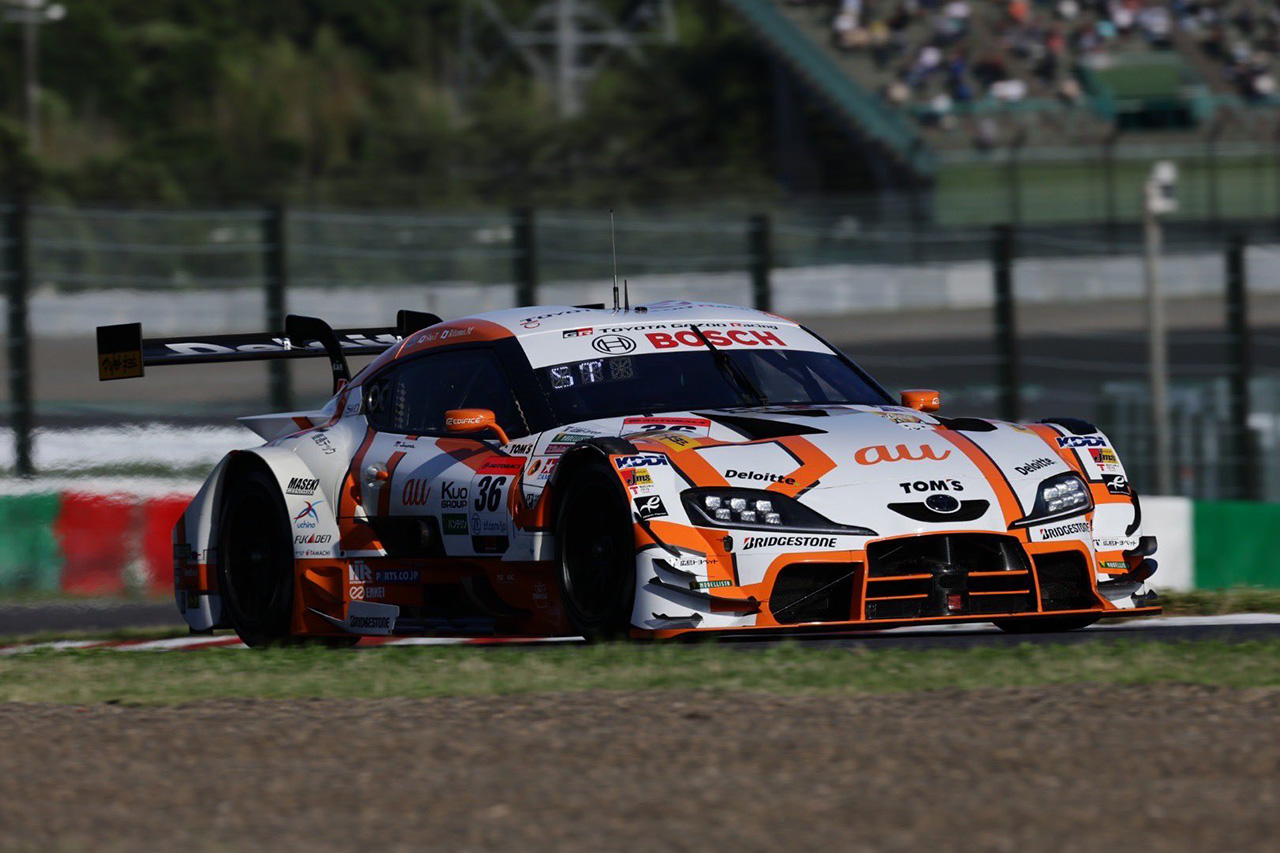 SUPER GT：au TOM’S GR Supraの坪井がGT500初ポールポジション