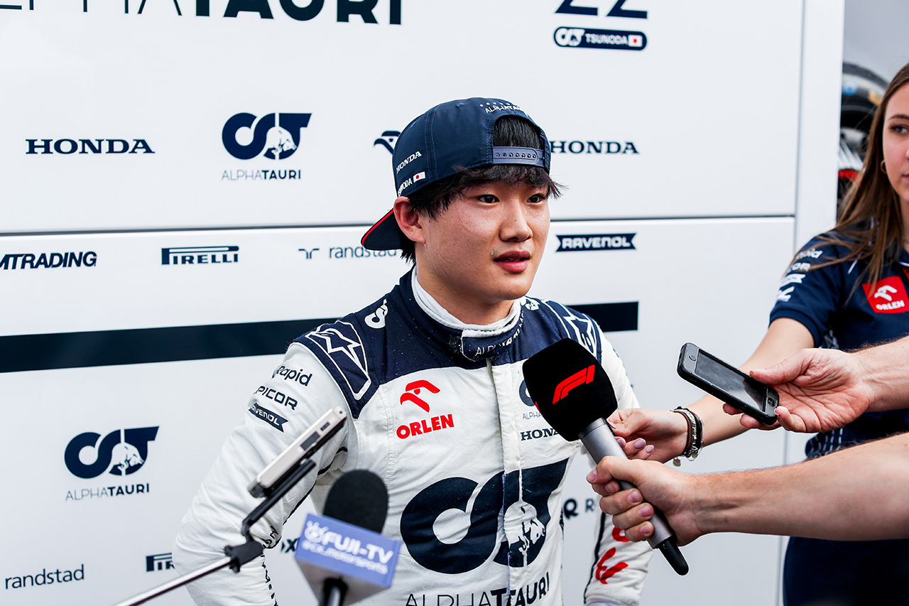 角田裕毅、F1スペインGP初日は17番手「予選までにいくつか変更が必要」