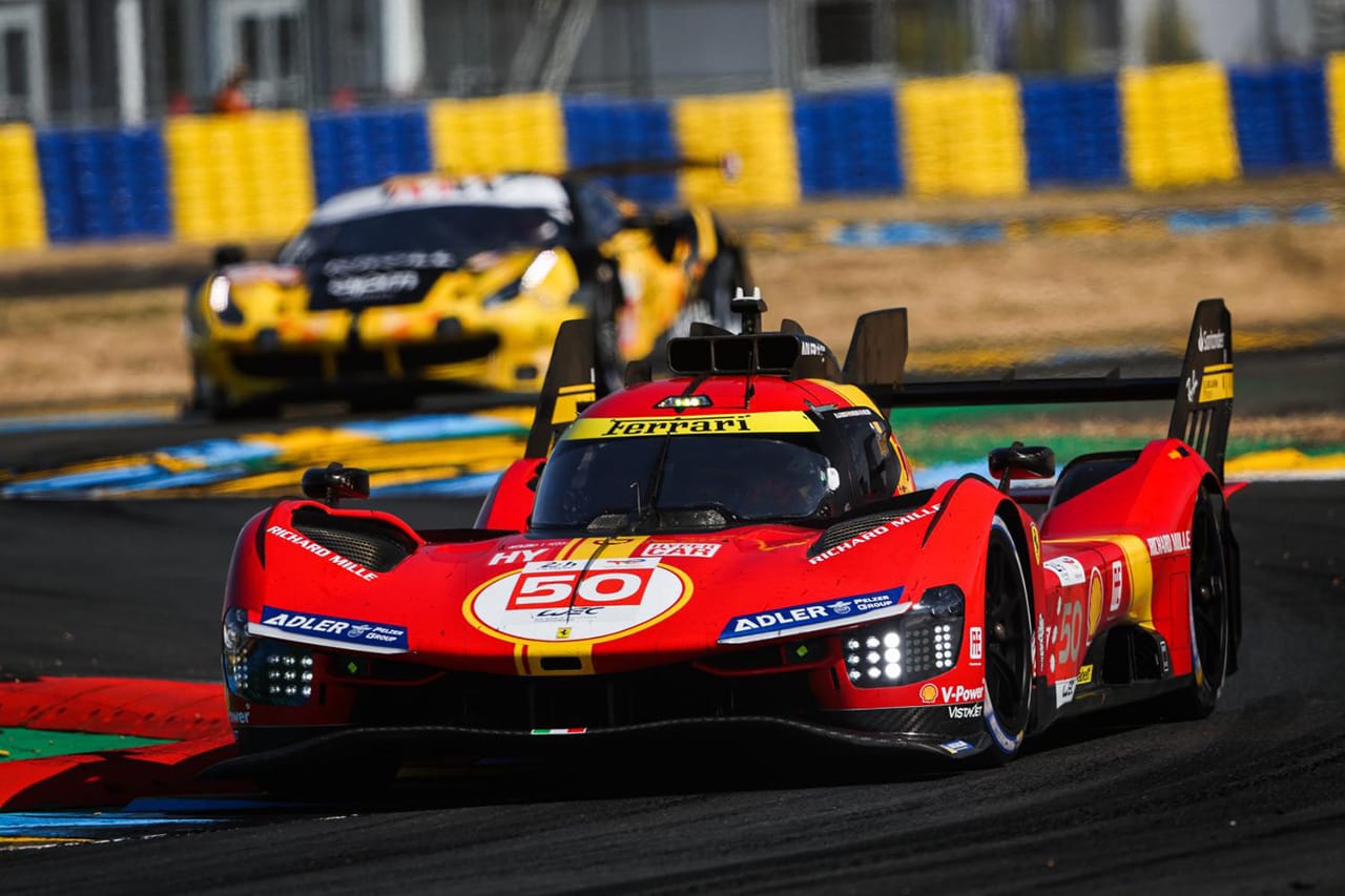 ル・マン24時間レース：50年ぶり復帰のフェラーリがトヨタを倒しポール獲得
