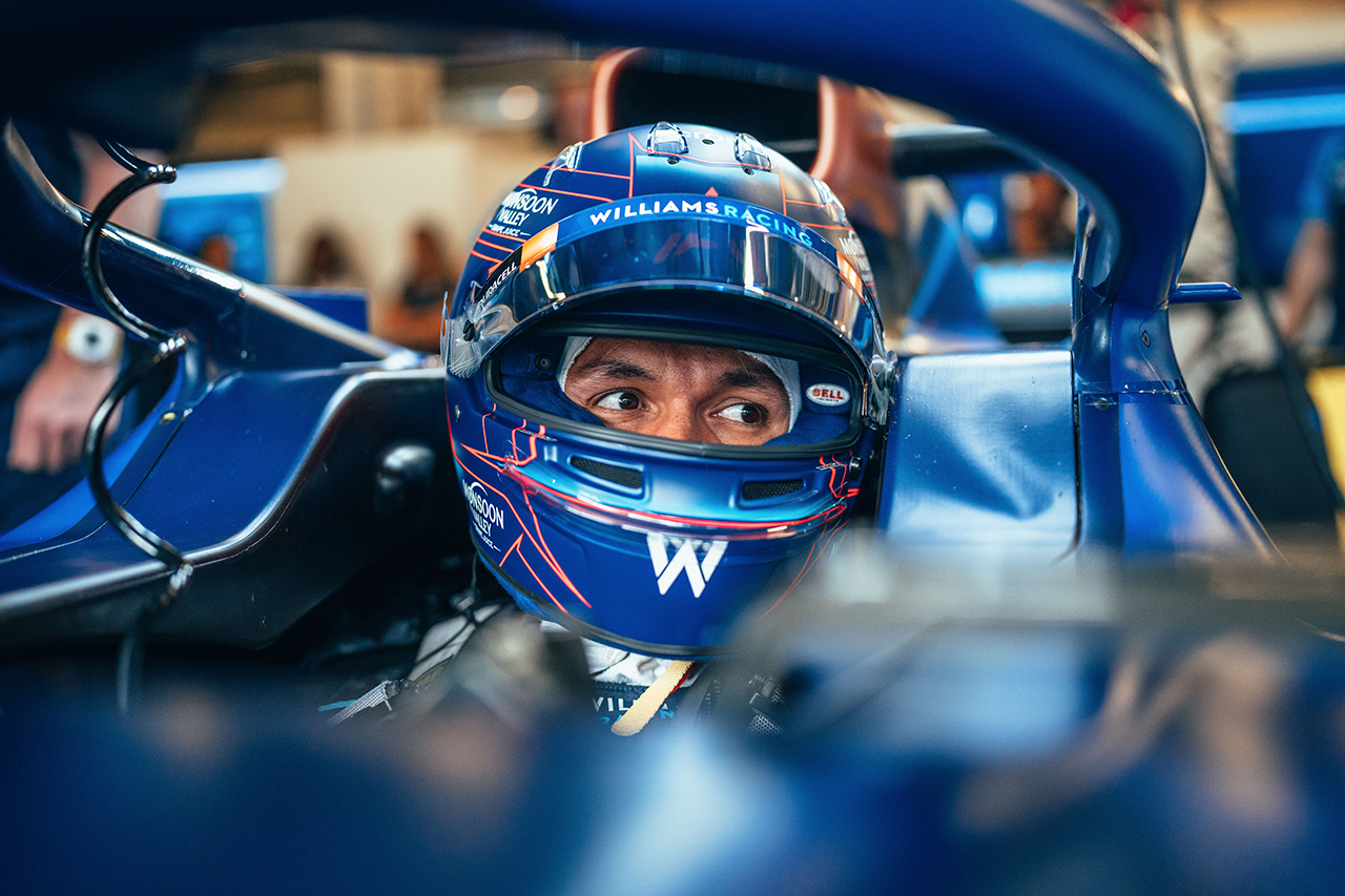 ウィリアムズF1のアルボン 「4月時点で2024年マシンでシミュレーター作業」