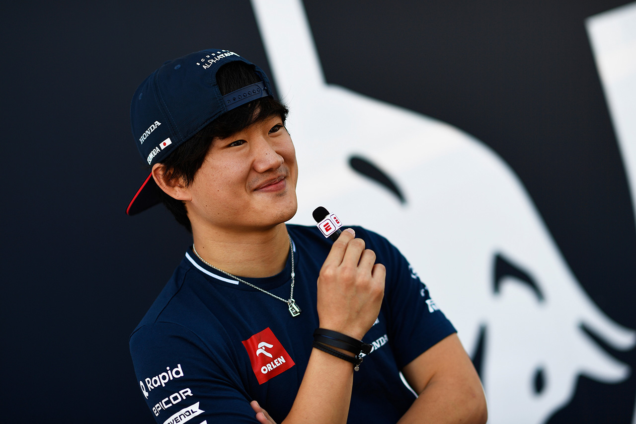 角田裕毅 F1アメリカGP事前 「長いストレートがあるので厳しい戦いになる」