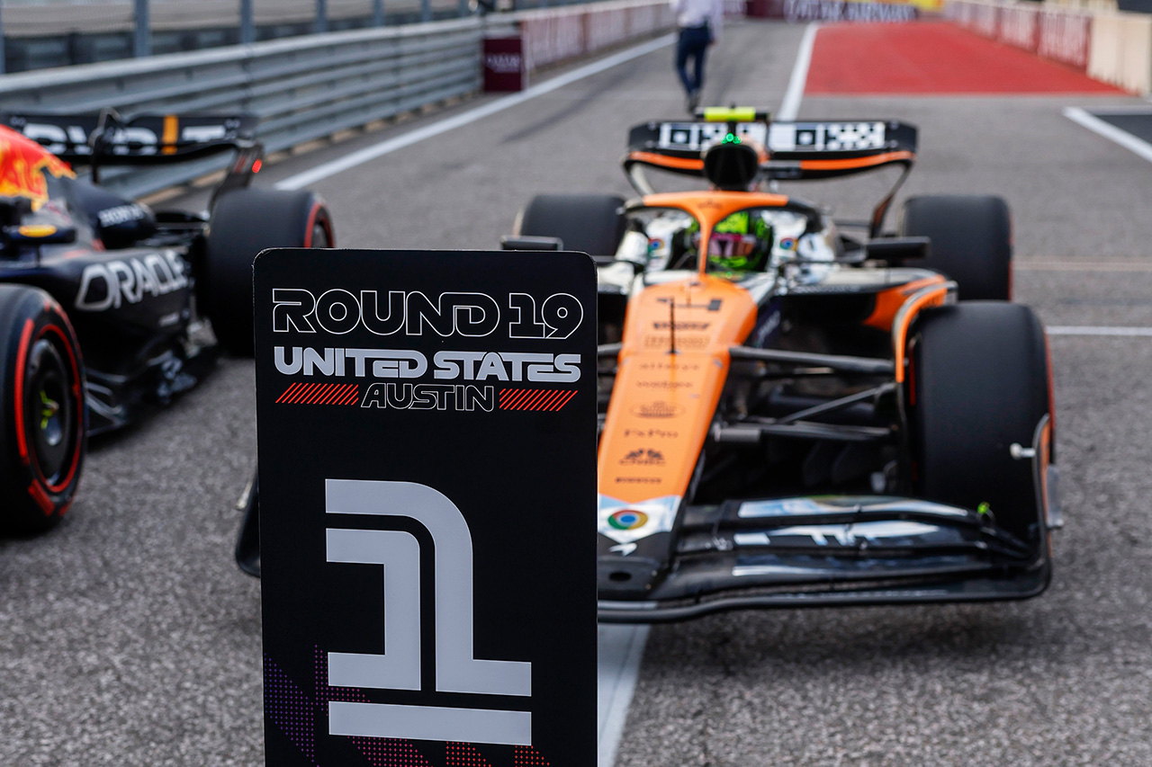 2024年F1 アメリカGP決勝：スターティンググリッド