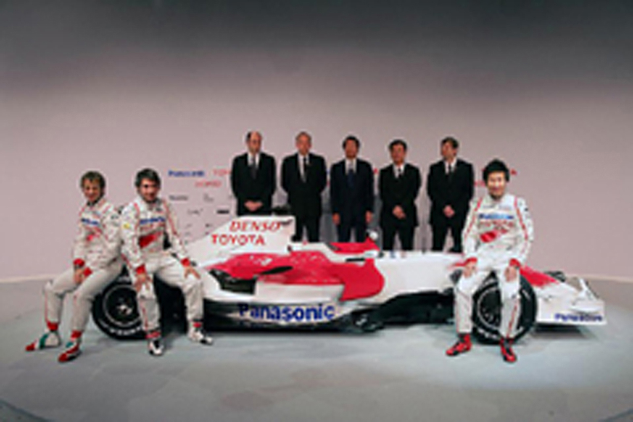 トヨタ、2008年の新型マシン“TF108”を発表