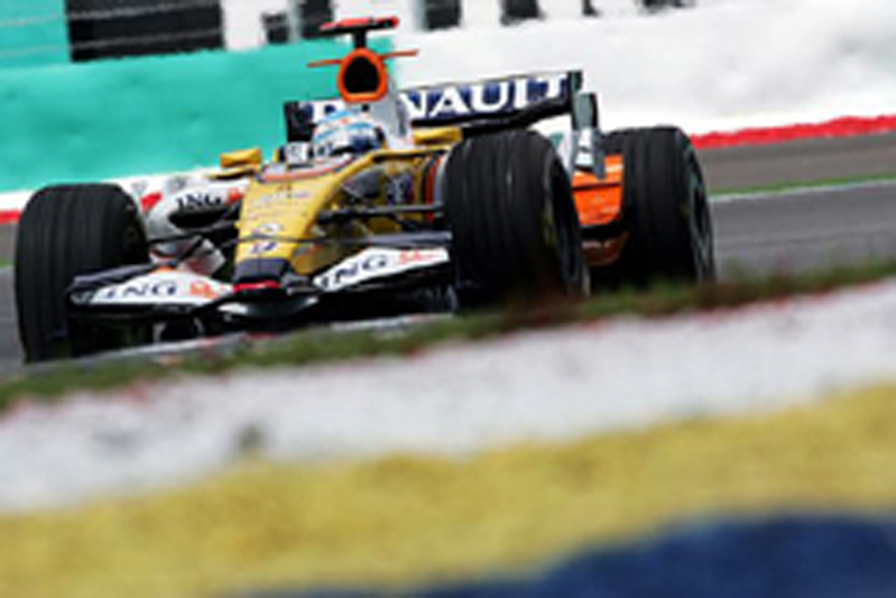 ルノー：マレーシアGP予選 アロンソは9番手
