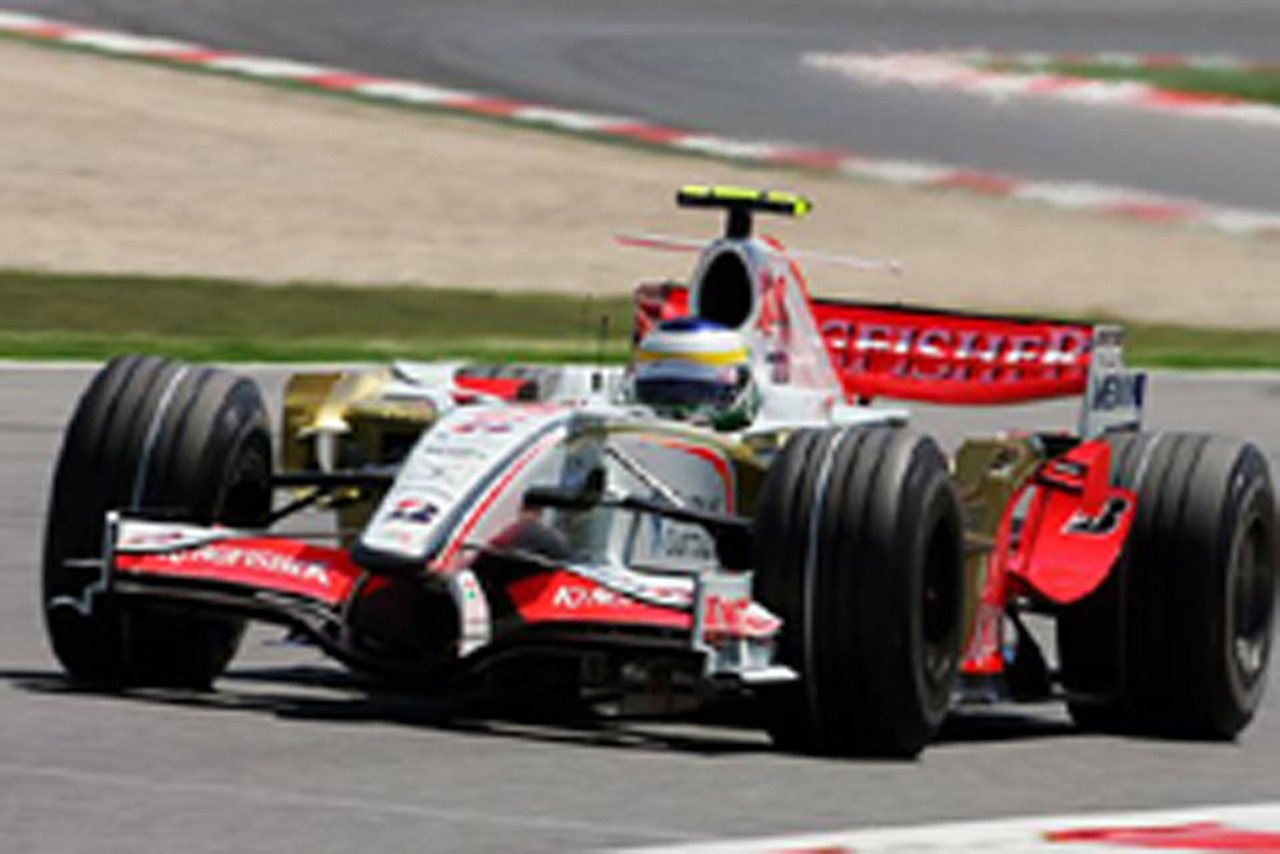 フォース・インディア：スペインGP予選 フィジケラは19番手