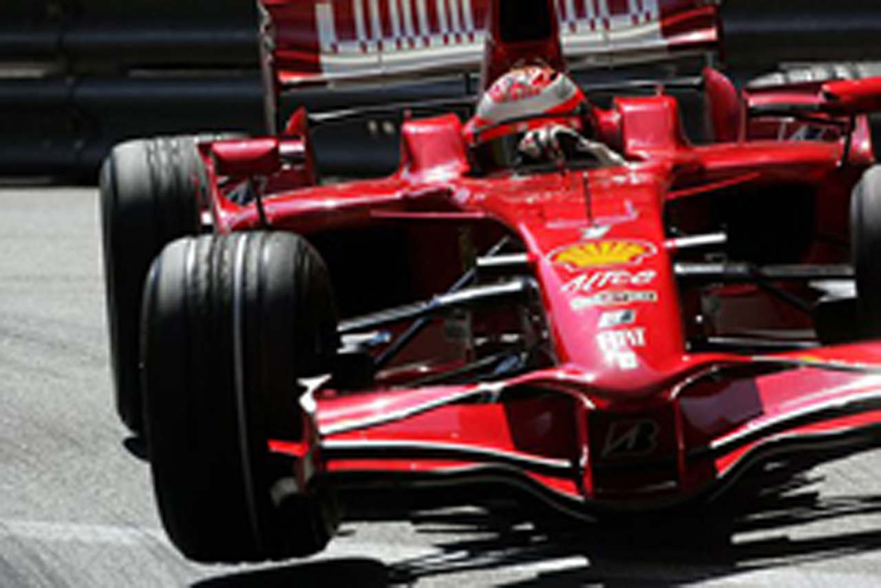 フェラーリ:モナコGP初日 ニュータイヤに苦戦