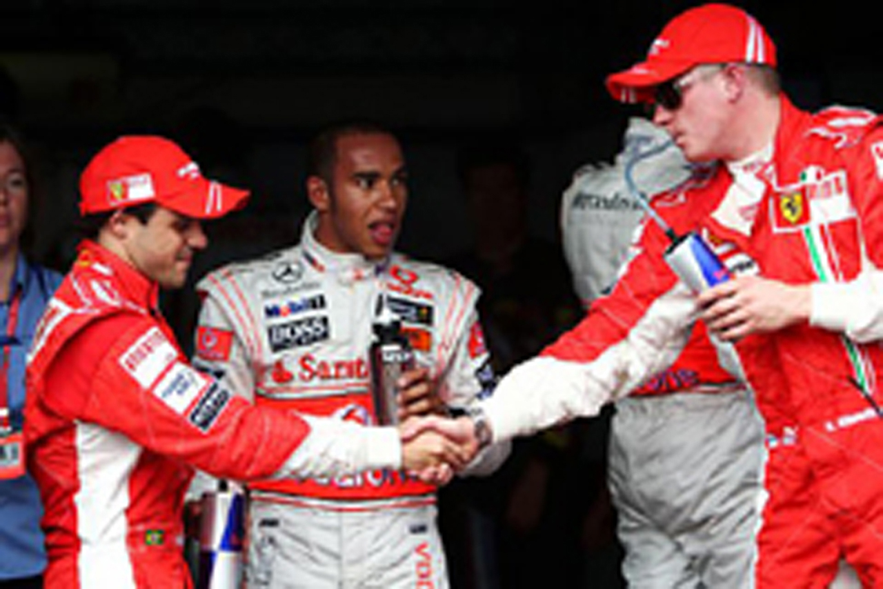 フェラーリ：モナコGP予選 フロントロー独占