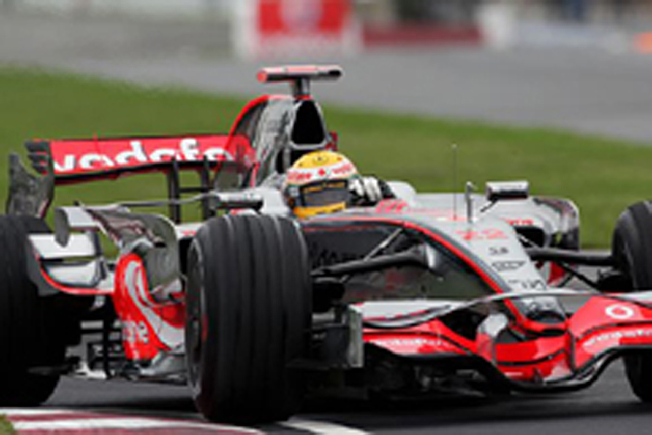 F1第7戦カナダGP フリー走行2回目：ハミルトンがトップ
