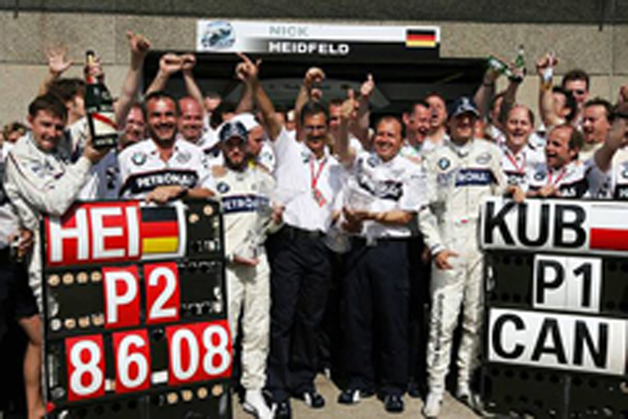 BMW、ロバート・クビサが初優勝＆ワン・ツー・フィニッシュ