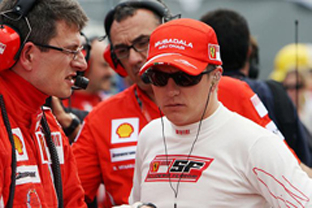 フェラーリ、マッサ5位、ライコネンは不運なリタイア