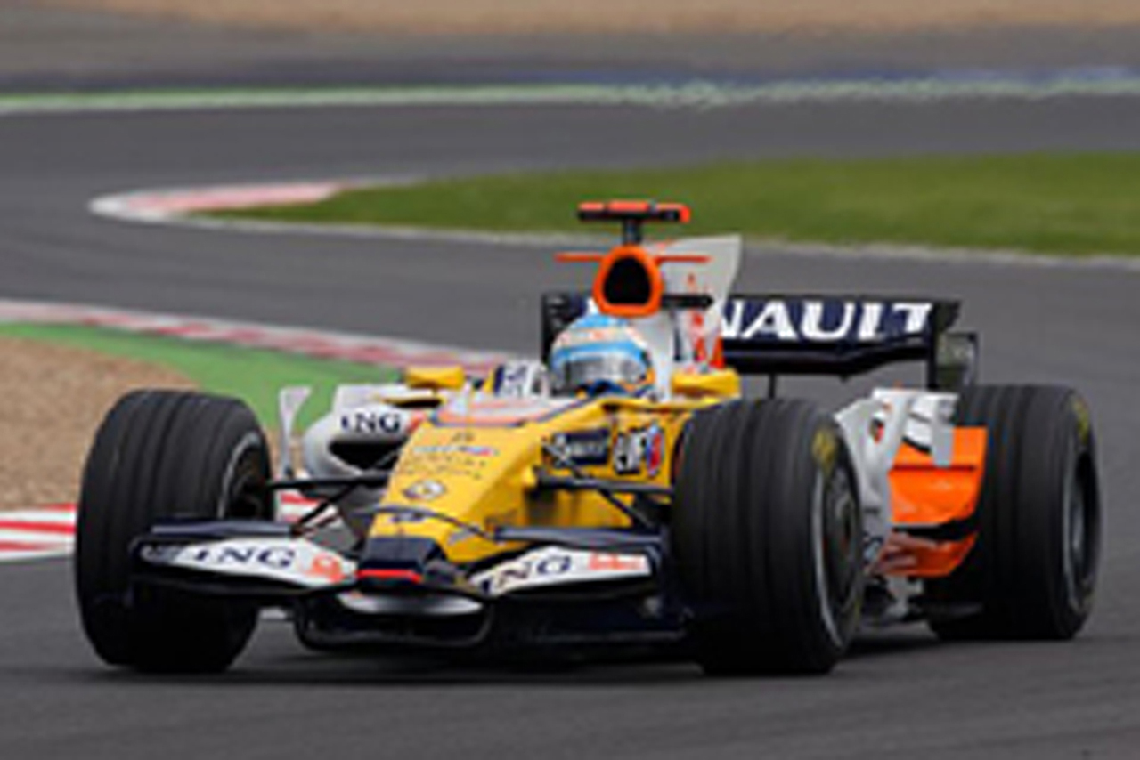 F1第8戦フランスGP フリー走行2回目：フェルナンド・アロンソがトップ