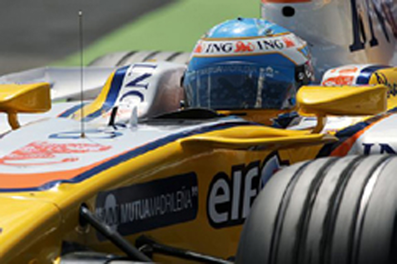 ルノー、フェルナンド・アロンソが4番手 （フランスGP予選）