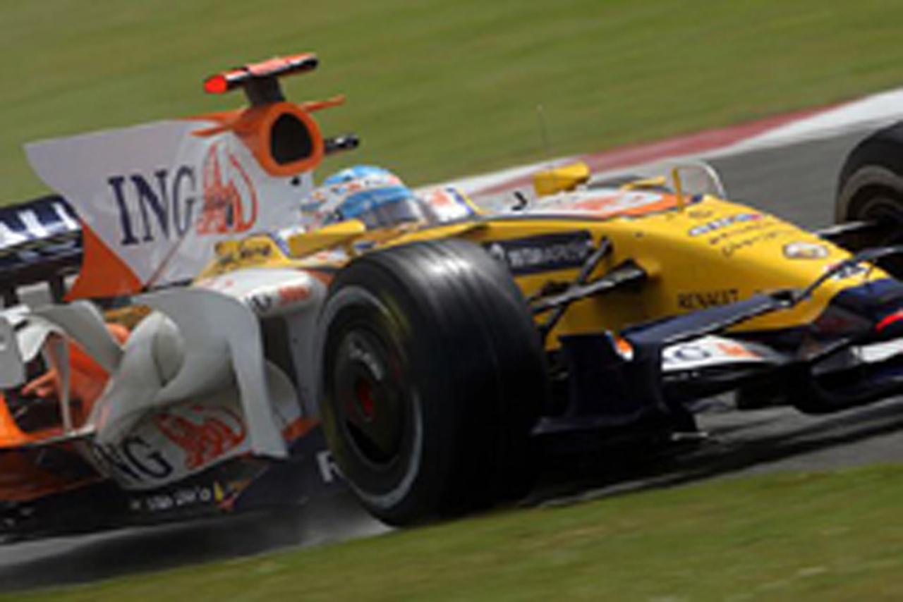 ルノー、アロンソが6位入賞(イギリスGP)