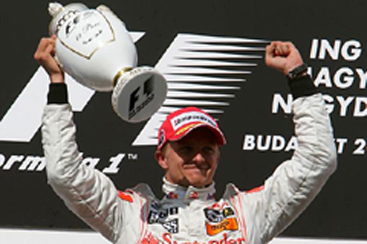 マクラーレン:ヘイキ・コバラネインが初優勝(ハンガリーGP)