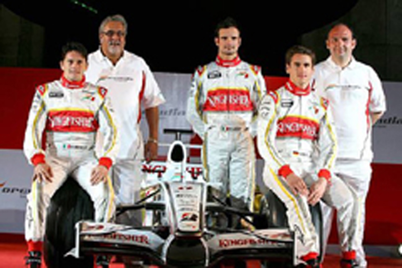 フォース・インディア、2009年もドライバー変更はせず