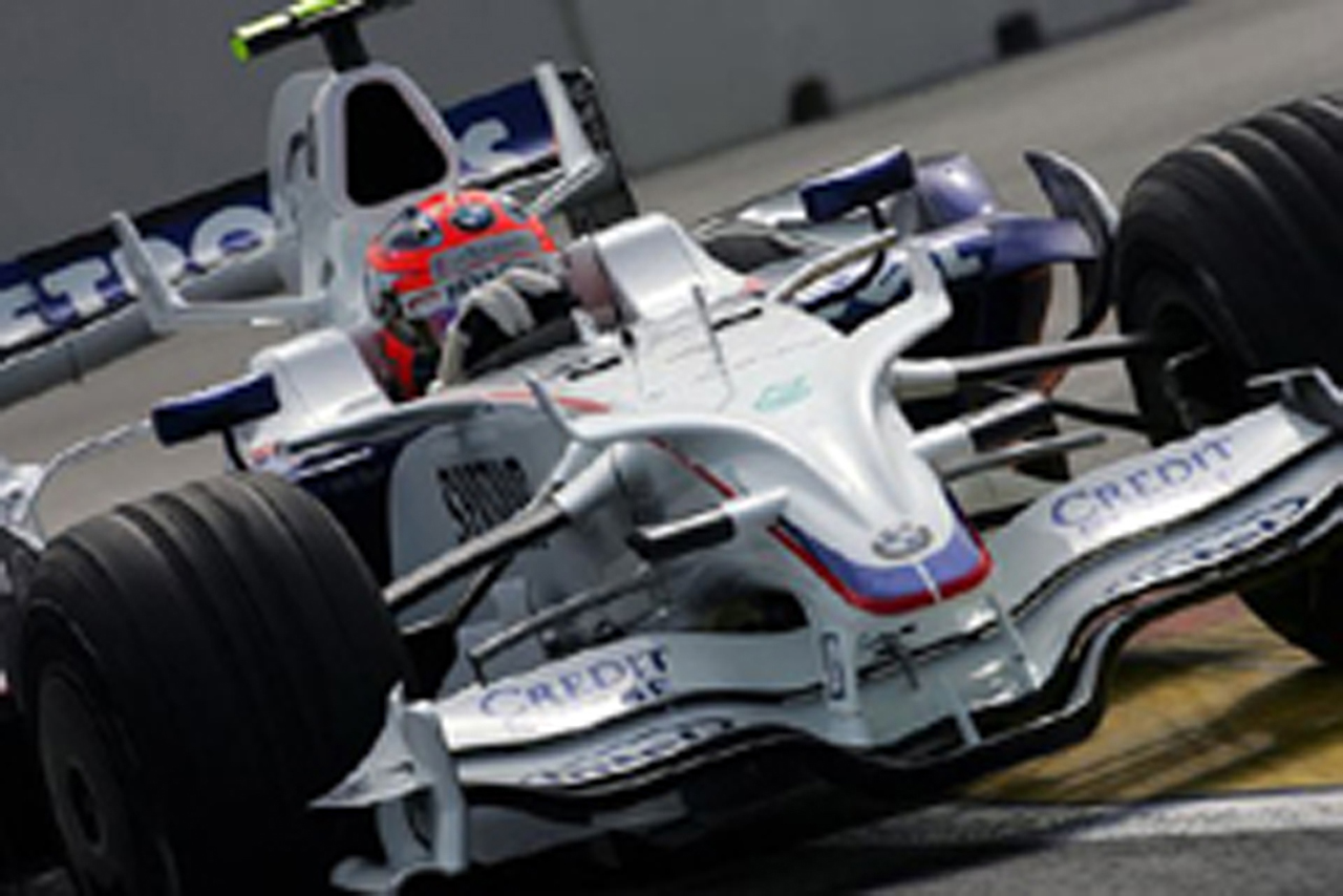 F1第12戦ヨーロッパGP フリー走行3回目：クビサがトップ、中嶋一貴4番手