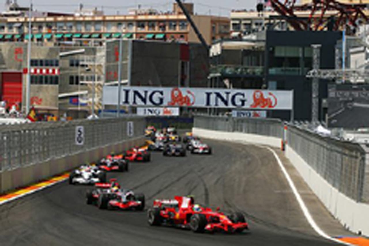 F1第12戦ヨーロッパGP：優勝はフェリペ・マッサ