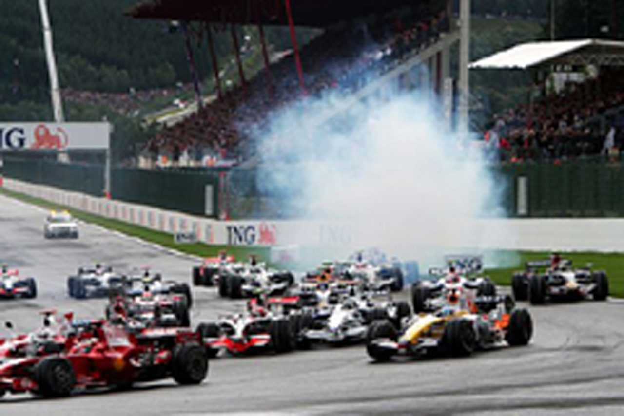 F1第13戦ベルギーGP 決勝：優勝はルイス・ハミルトン