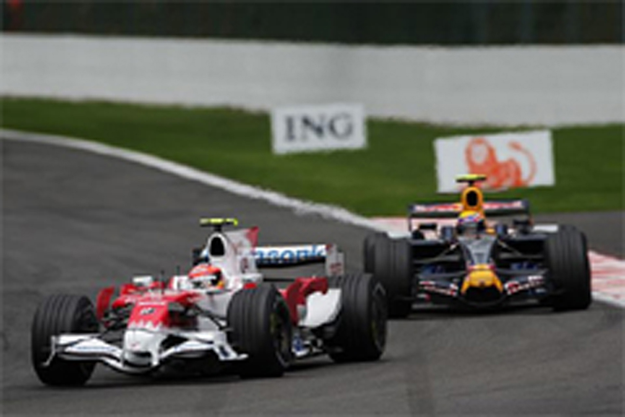 トヨタ:ティモ・グロックが8位入賞(ベルギーGP)