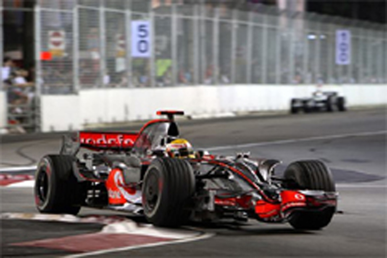 マクラーレン：ハミルトンは2番手（シンガポールGP予選）