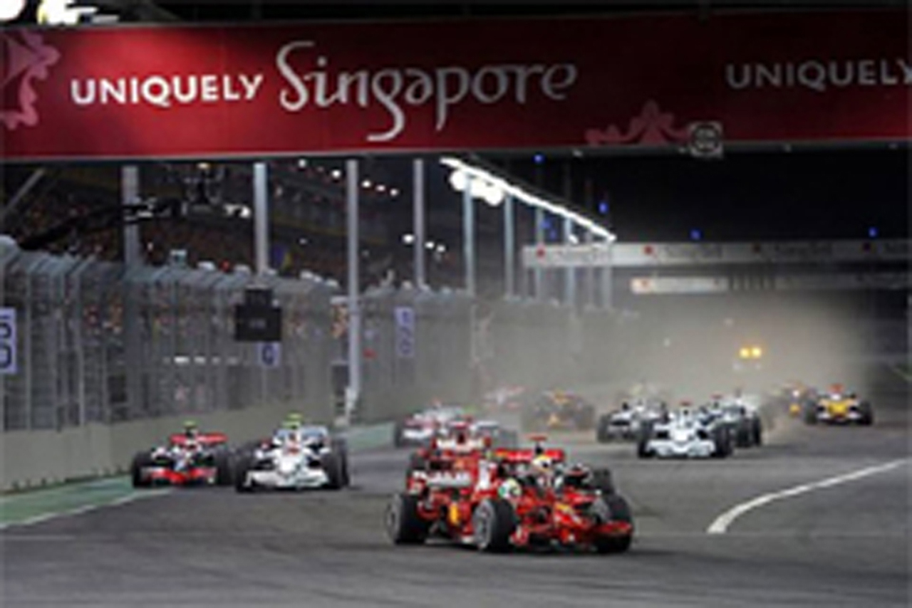F1第15戦シンガポールGP 決勝:アロンソが今季初優勝!