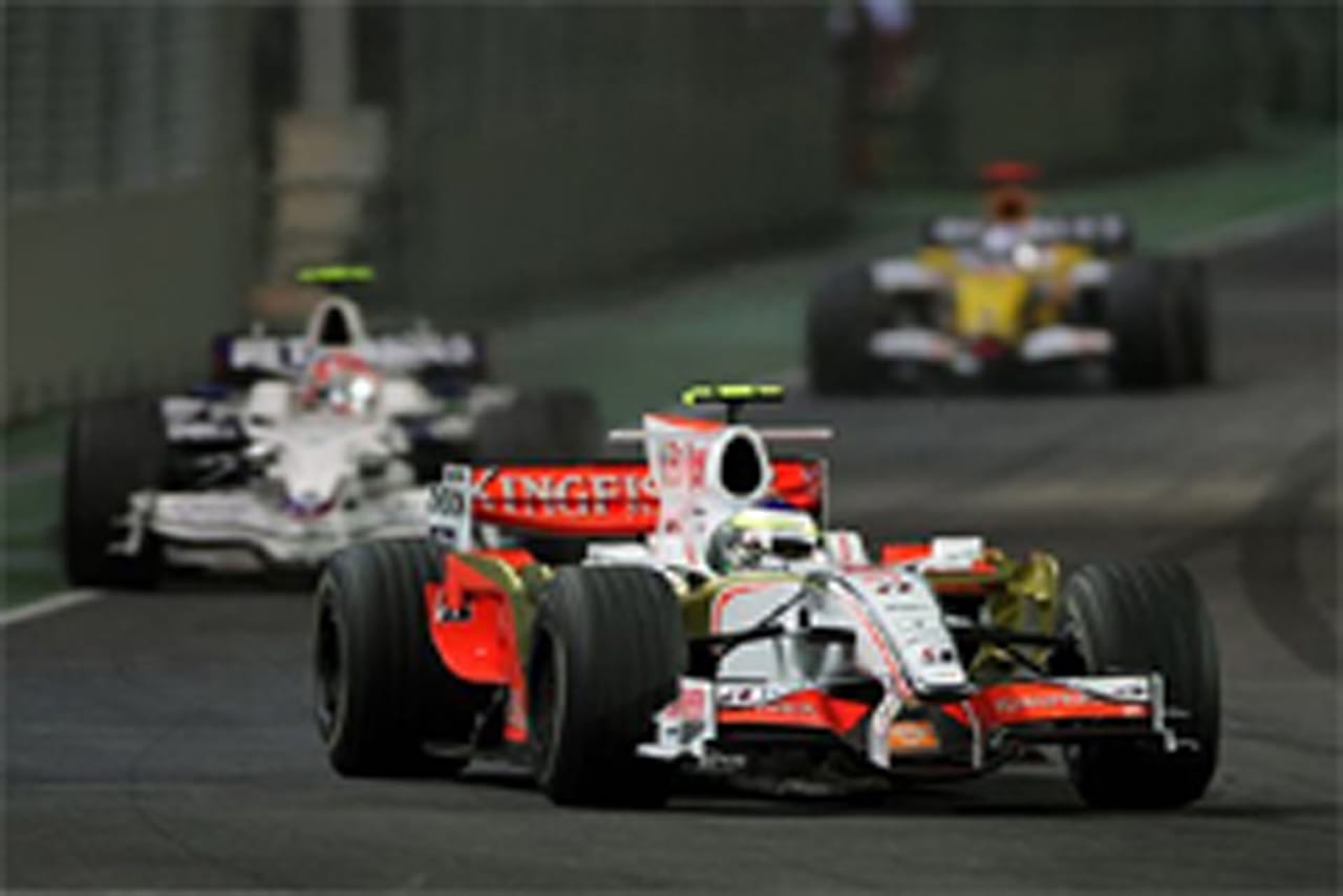 フォース・インディア：レースペースに満足（シンガポールGP）