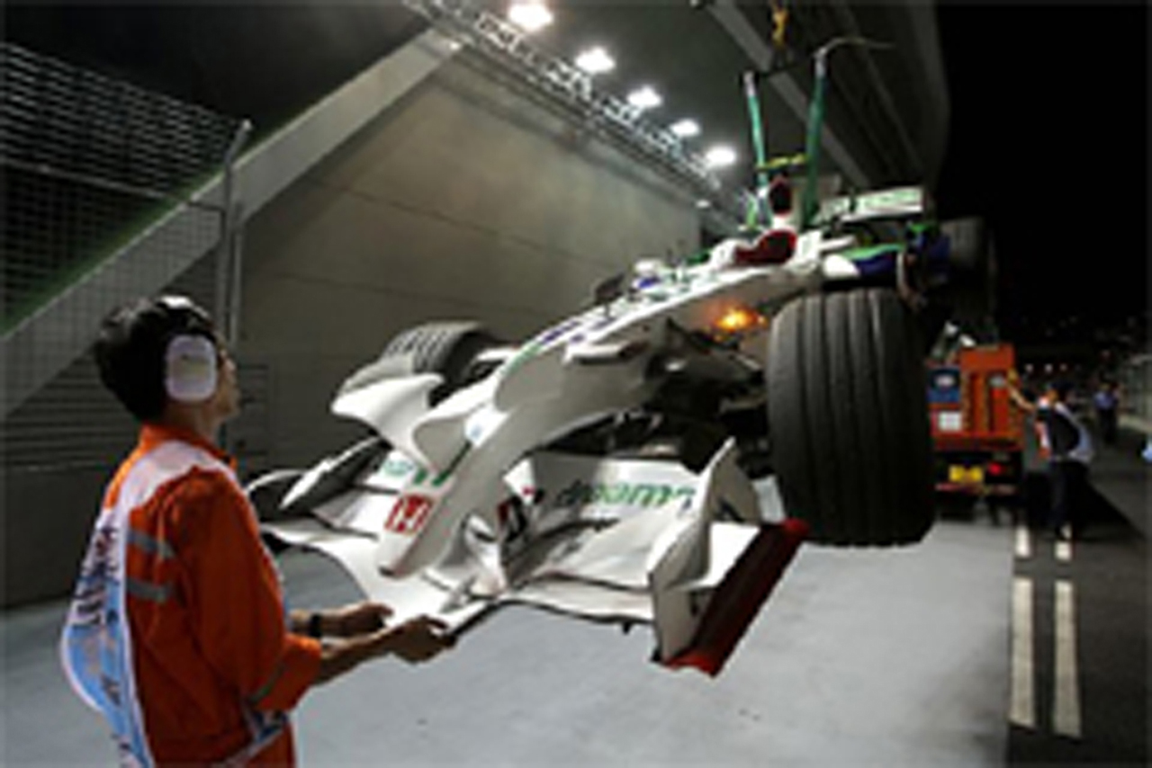 ホンダ：バトン惜しくも9位（シンガポールGP）