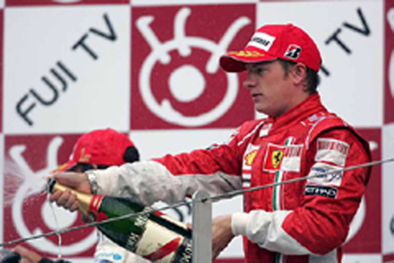 フェラーリ:ライコネンが3位表彰台 (日本GP)