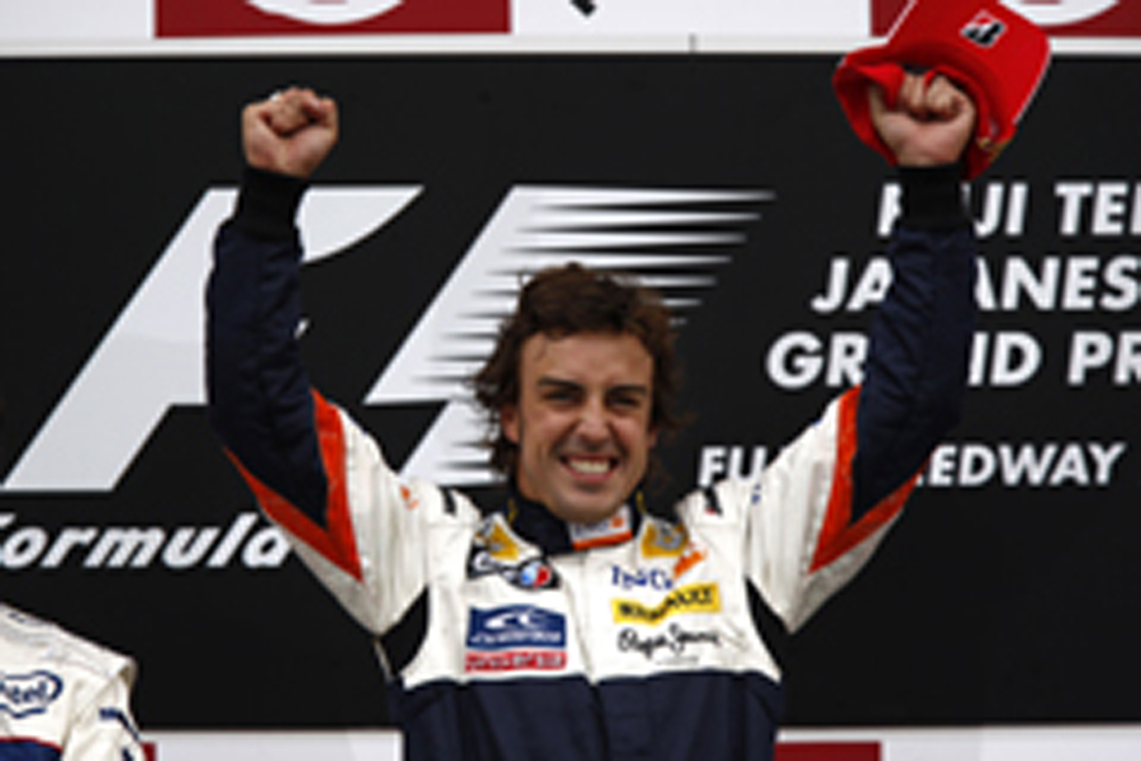 ルノー：アロンソが圧倒的な走りで優勝！ （日本GP）