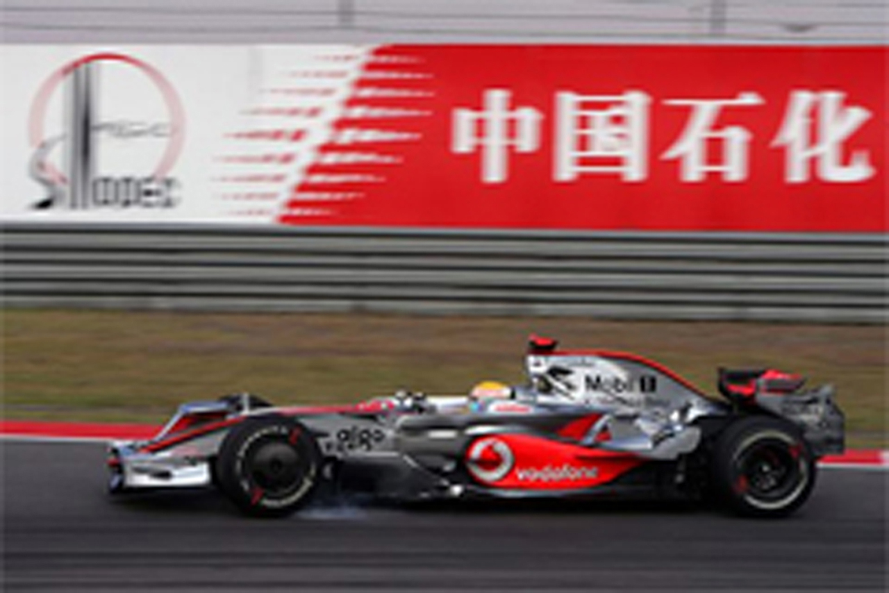 F1第17戦中国GP フリー走行2回目:ハミルトンが再びトップタイム
