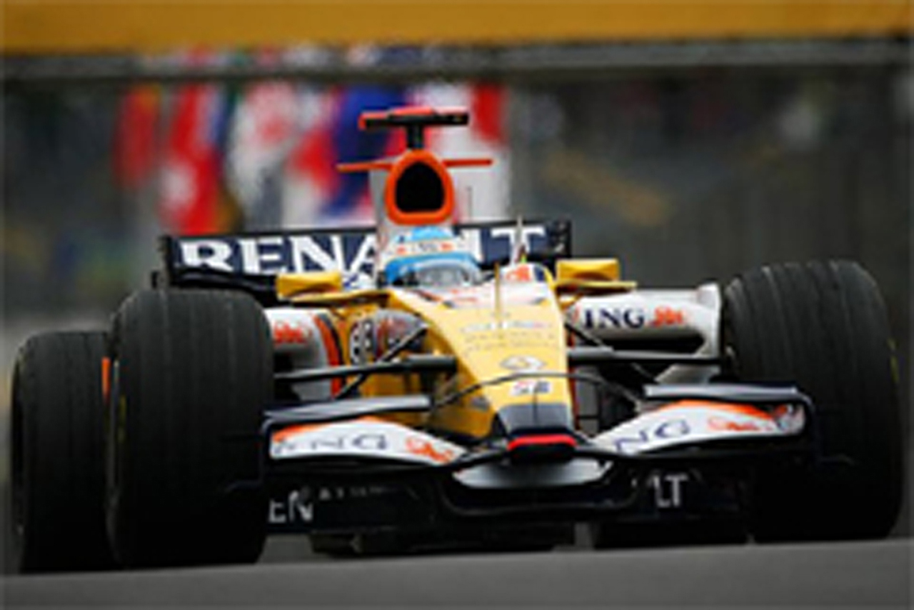 F1最終戦ブラジルGP フリー走行2回目：アロンソがトップタイム