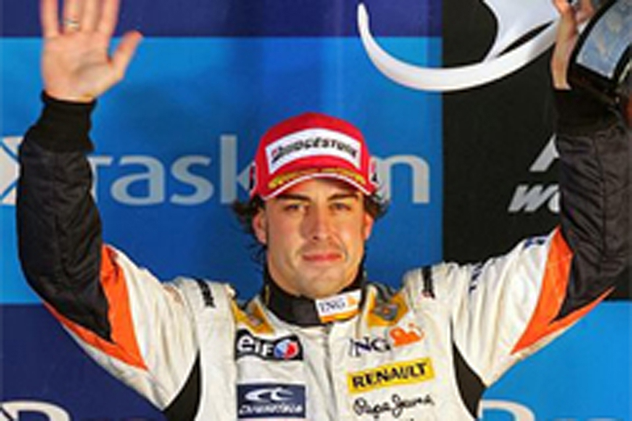 ルノー：アロンソが2位表彰台（ブラジルGP）