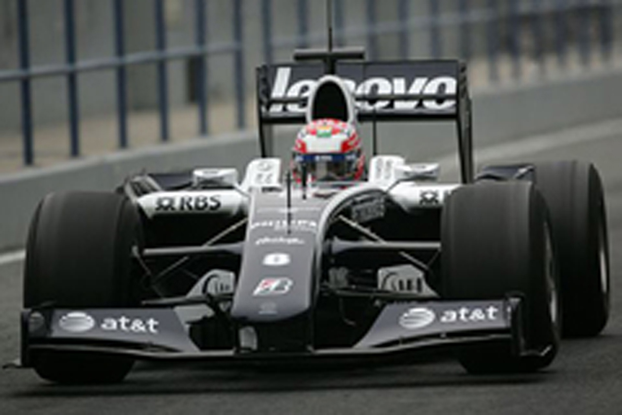 ウィリアムズ FW31の新車発表会はなし