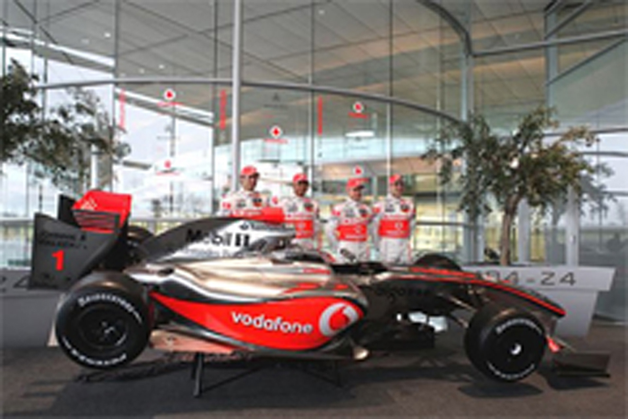 マクラーレン、「MP4-24」を発表