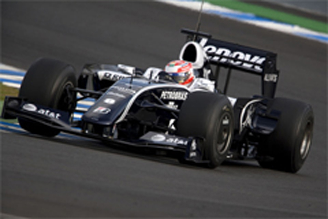ウィリアムズ FW31の初走行はニコ・ヒュルケンベルグが担当
