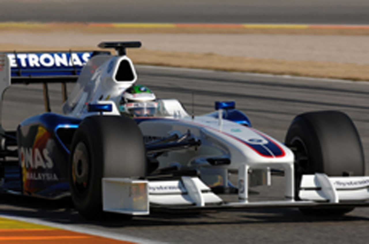 BMWザウバー、F1.09での初テストを完了