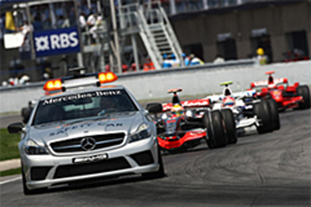 2009年からF1セーフティカールールが変更