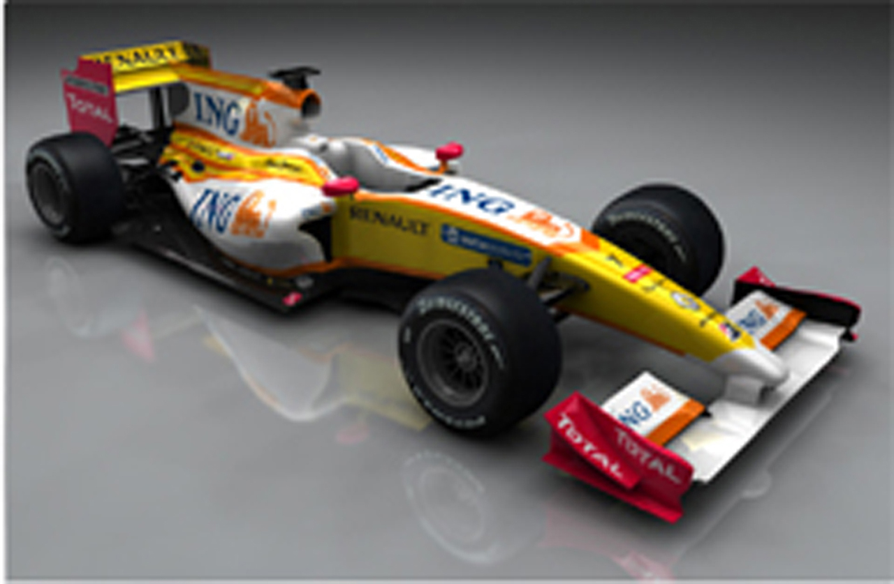 ルノー R29のノーズは本来は細身?