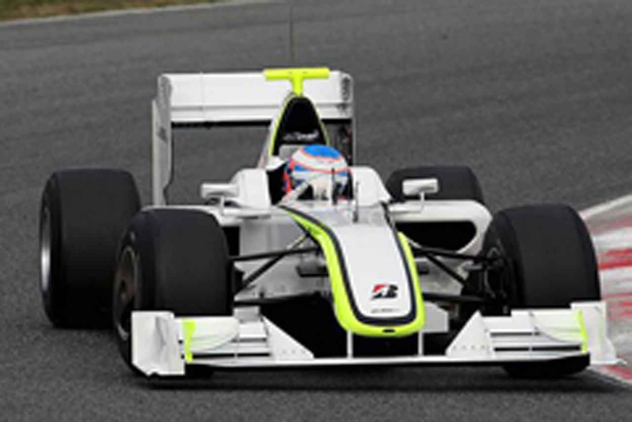 ブラウンGPのテストペースは本物