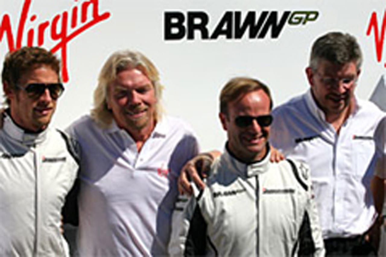 ブラウンGP、ヴァージン・グループとのスポンサー契約を発表