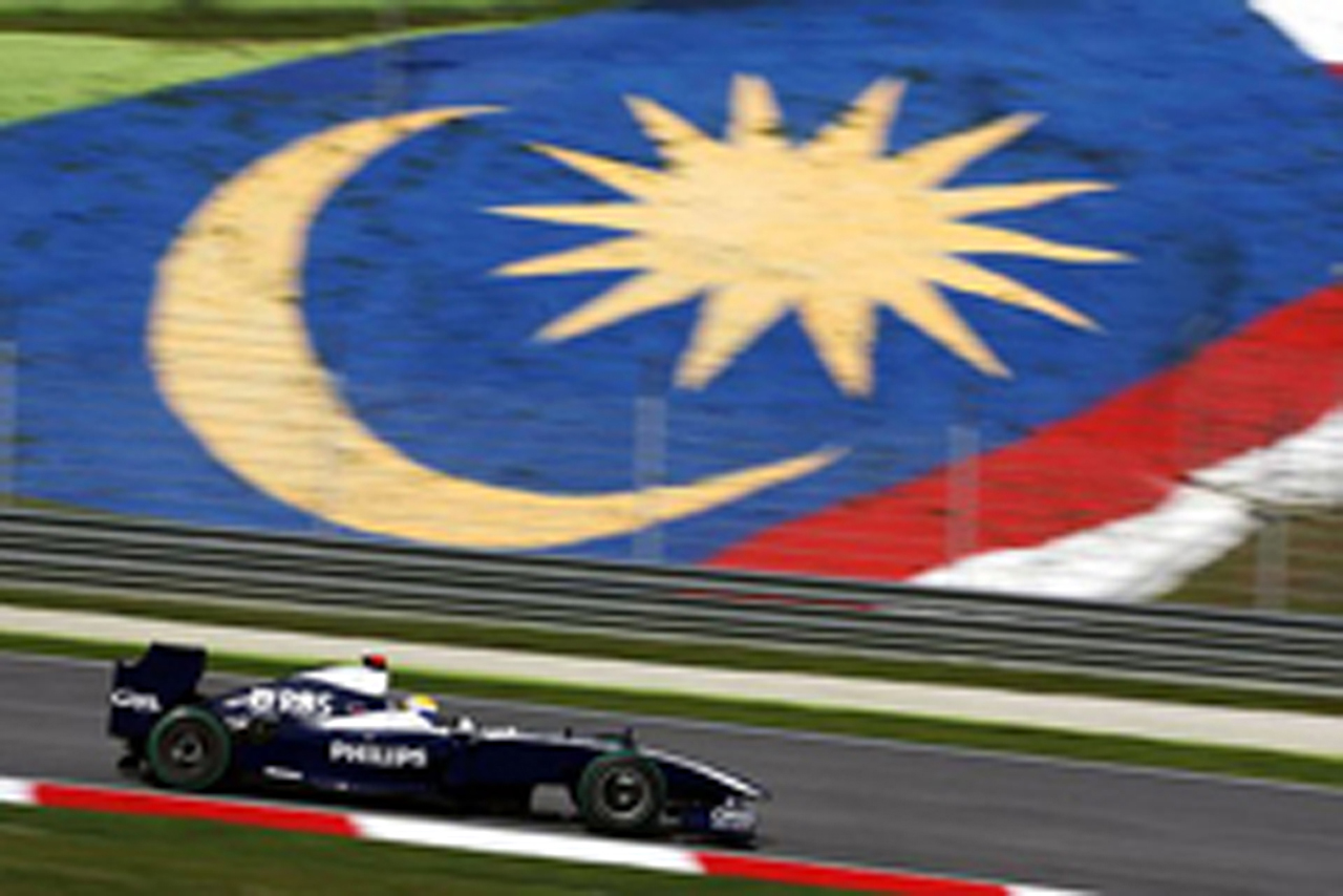 F1マレーシアGP フリー走行1回目：ロズベルグ1番手、中嶋一貴2番手