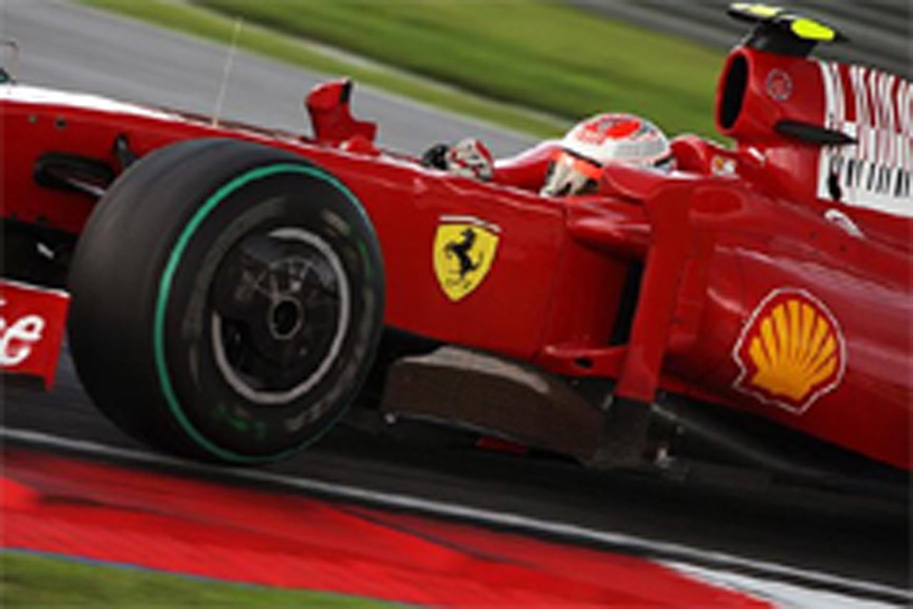 フェラーリ：F1マレーシアGP初日
