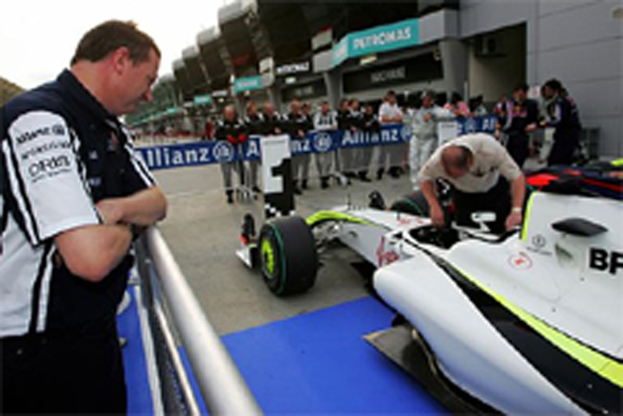 F1マレーシアGP予選後の全F1マシンの燃料搭載量