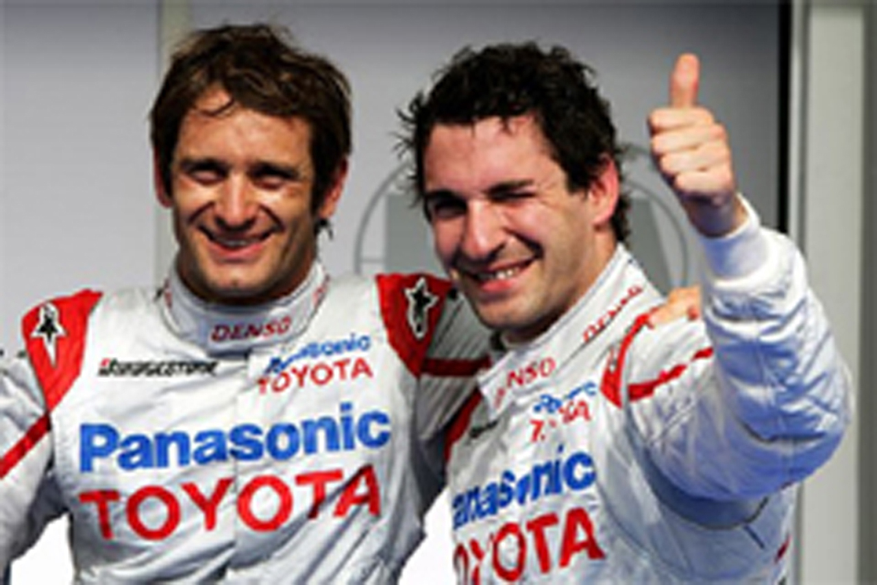 トヨタ：初のフロントロー独占！ （F1バーレーンGP予選）