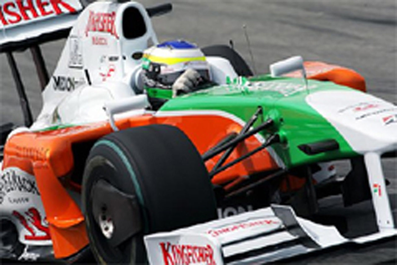 フォース・インディア:F1スペインGP初日
